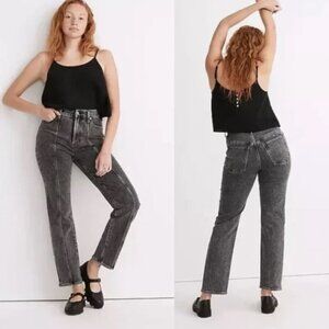 Madewell Gray Size 25 Straight Jeans